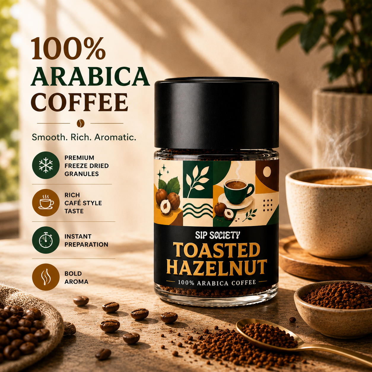 TOASTED HAZELNUT